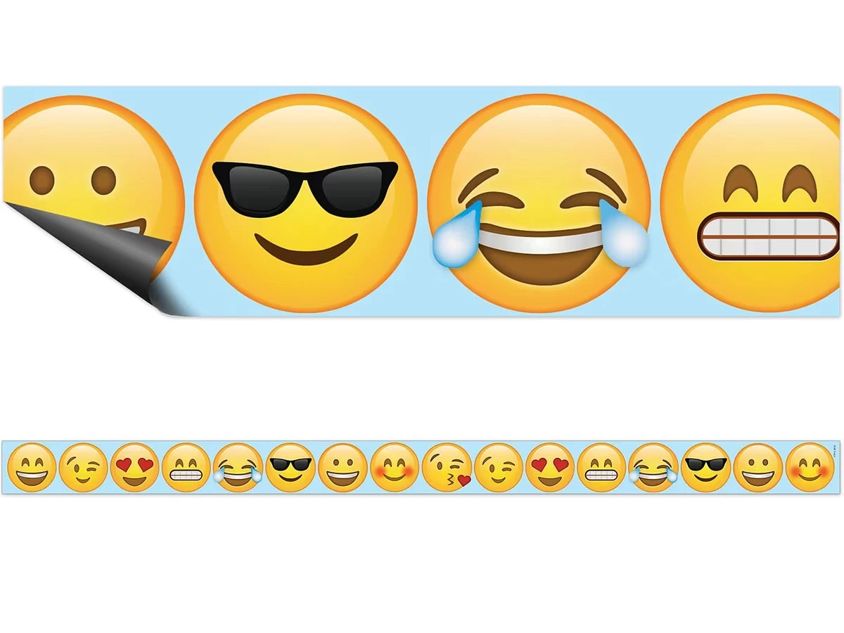 Emoji Fun Magnetic Border - US 6653