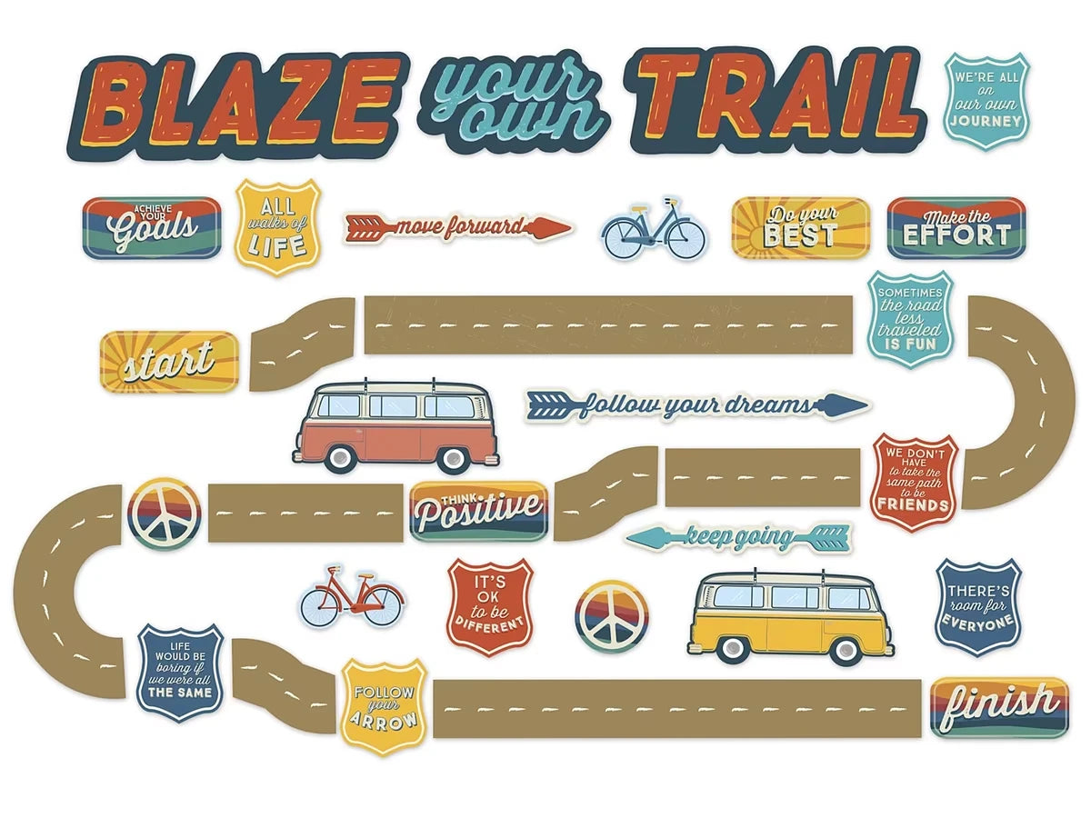 Adventurer Blaze Your Trail Bulletin Board Set - US 5731