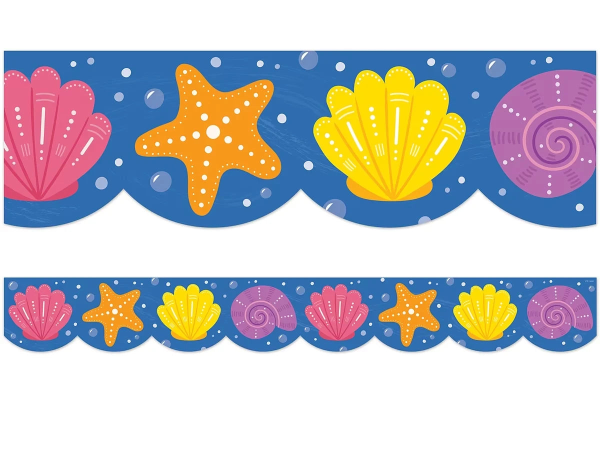 Sea Friends Scalloped Border - US 5879