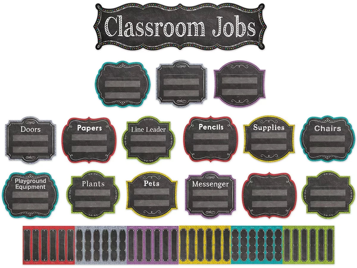 Chalk It Up! Classroom Jobs Bulletin Board Set - US 6293