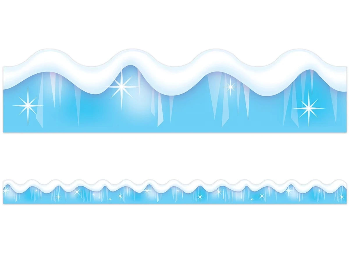 Snow & Ice Scalloped Border - US 6971
