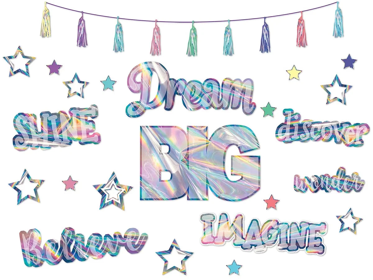 Iridescent Dream Big Bulletin Board Set - US 9860