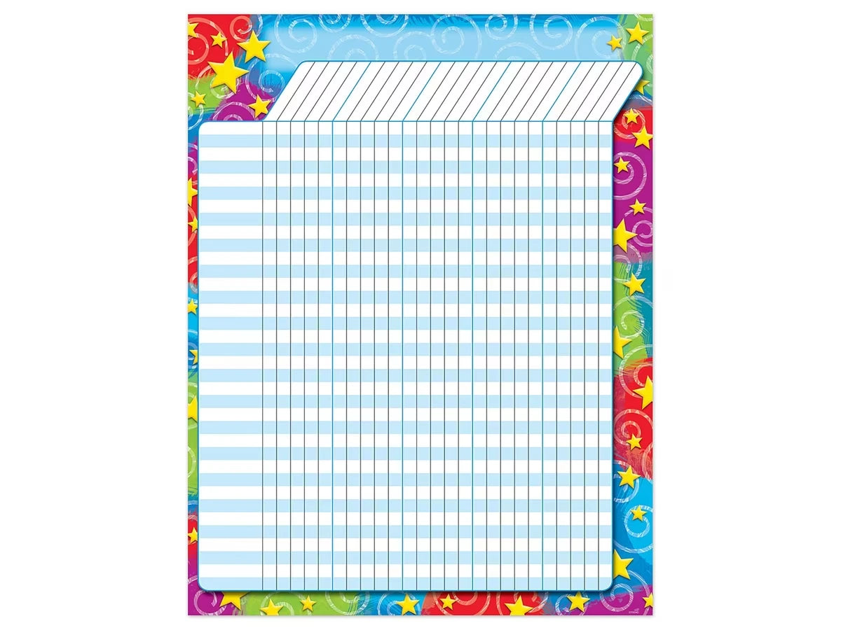 Stars & Swirls Incentive Chart - US 9033