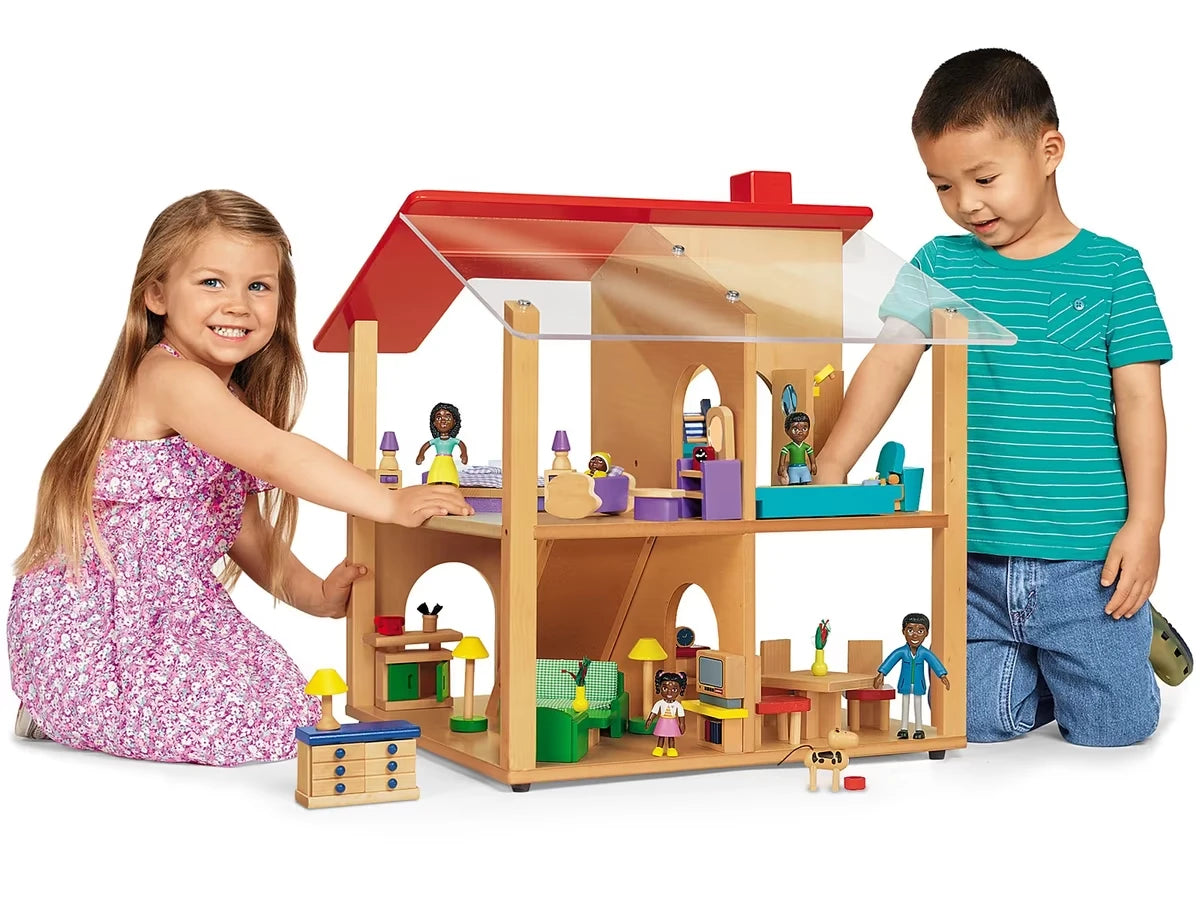 Play-All-Around Dollhouse - US 9629