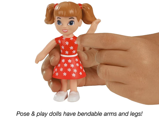 Lakeshore Pose & Play Dolls - Caucasian Family - US 2550