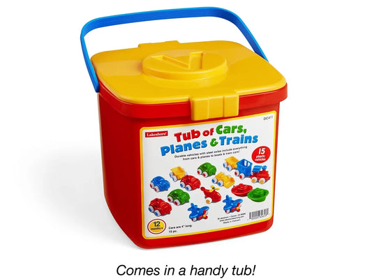 Tub of Cars, Planes & Trains - US 9943
