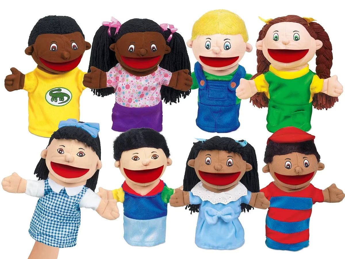 Let’s Talk! Kid Puppets - Complete Set - US 2430