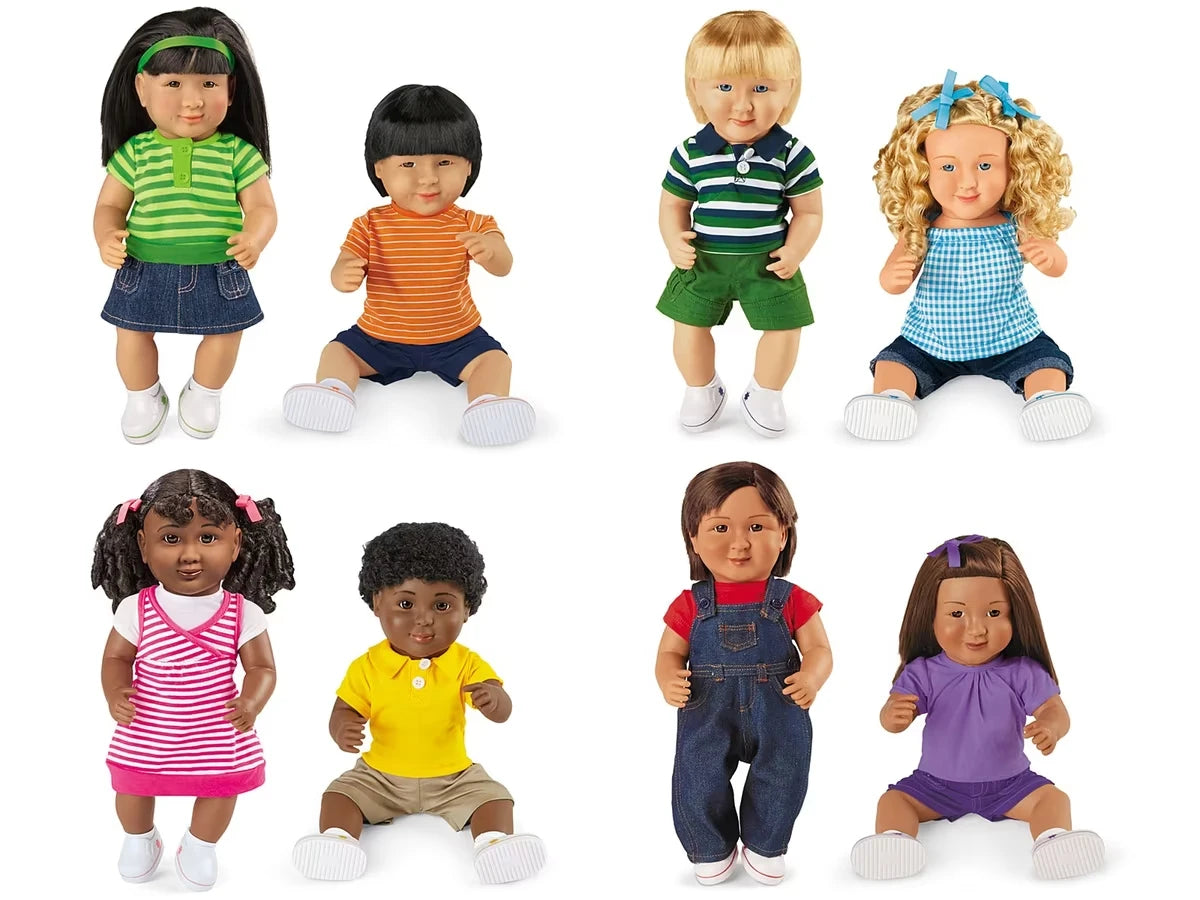Lakeshore Multi-Ethnic School Doll Set - US 3679