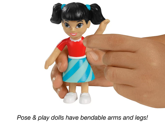 Lakeshore Pose & Play Dolls - Asian Family - US 9714