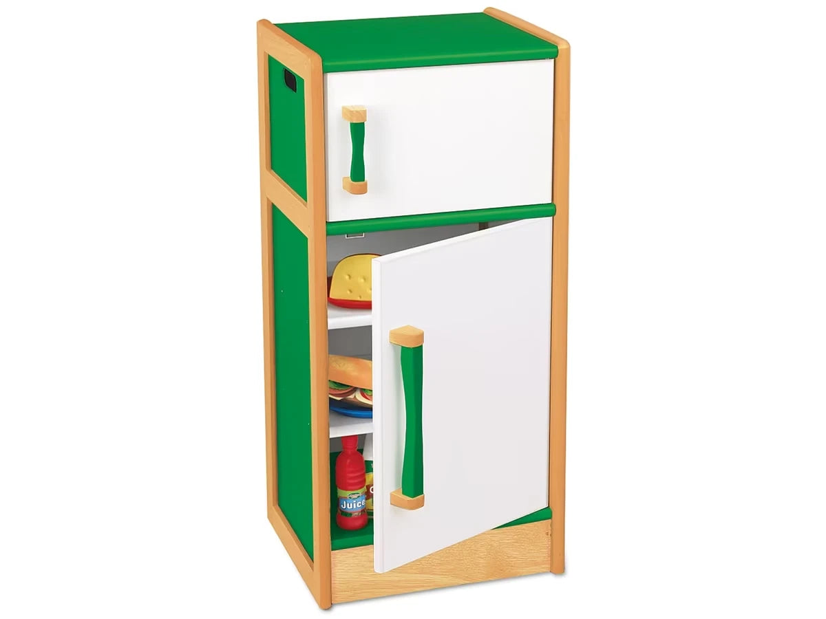 Pretend & Play Hardwood Refrigerator - US 2460