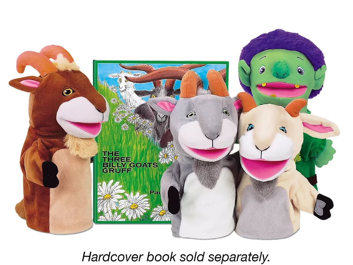 The Three Billy Goats Gruff Storytelling Puppet Set - US 9362