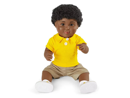 Lakeshore African American Boy Doll - US 4697