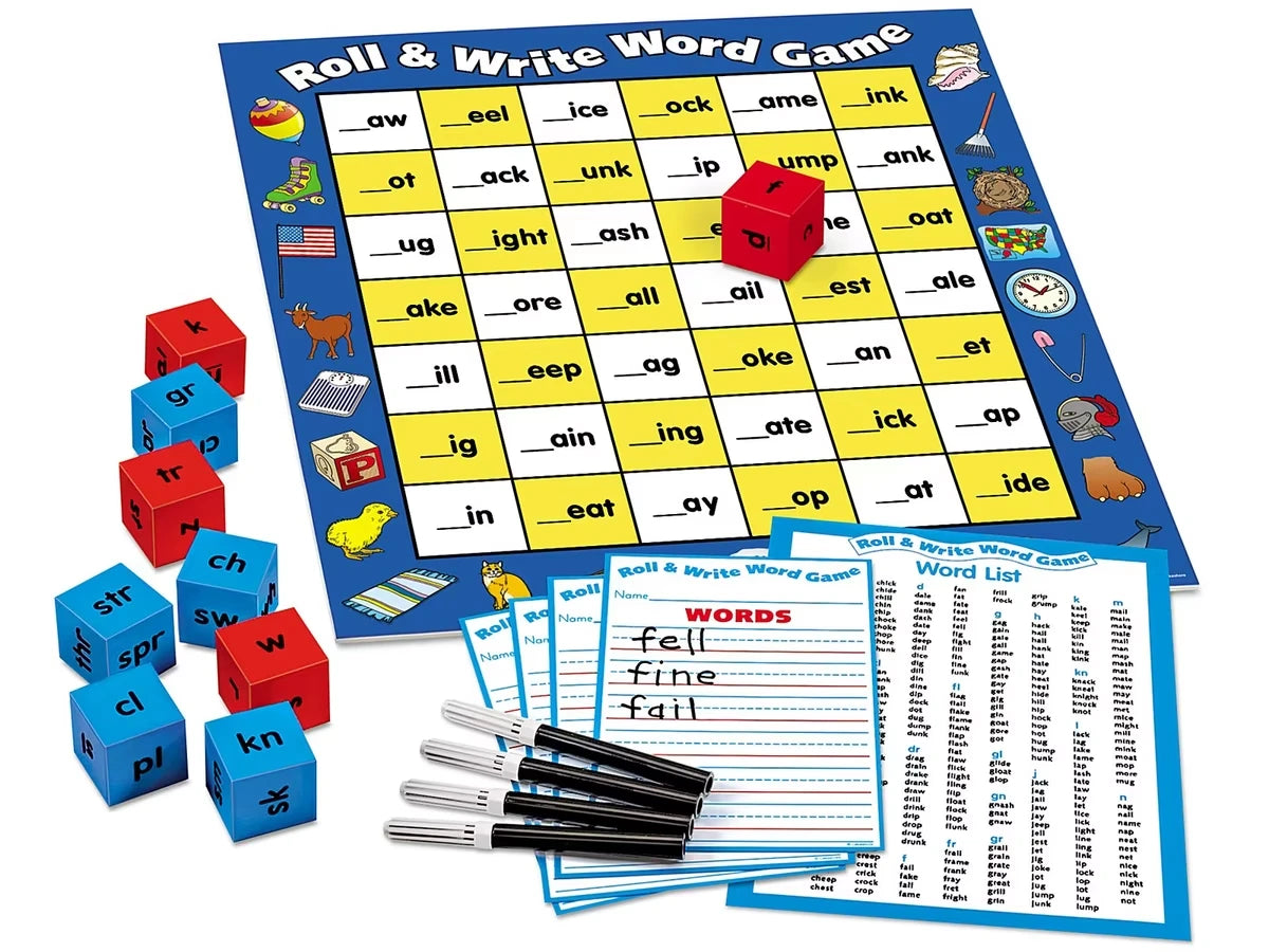 Roll & Write Word Game - US 5248