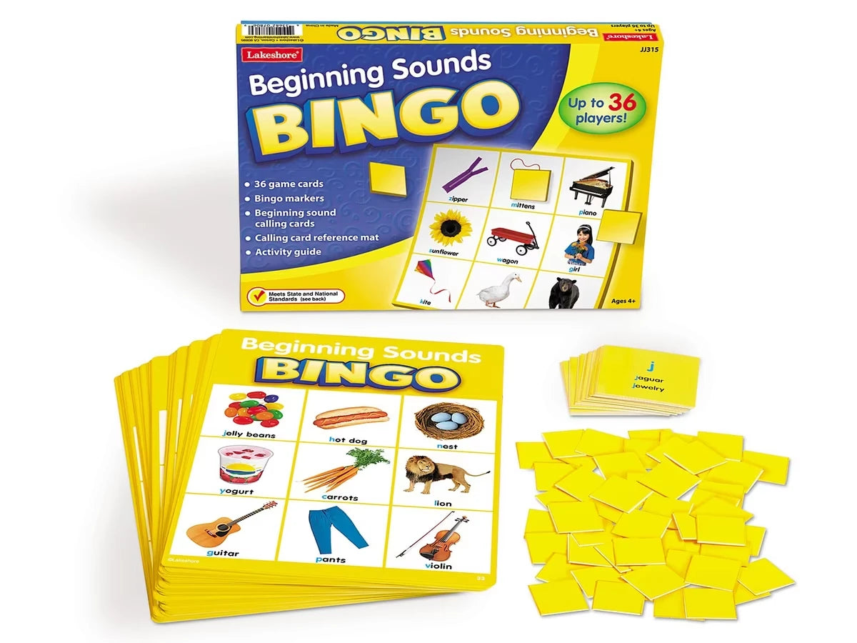 Beginning Sounds Bingo - US 9709