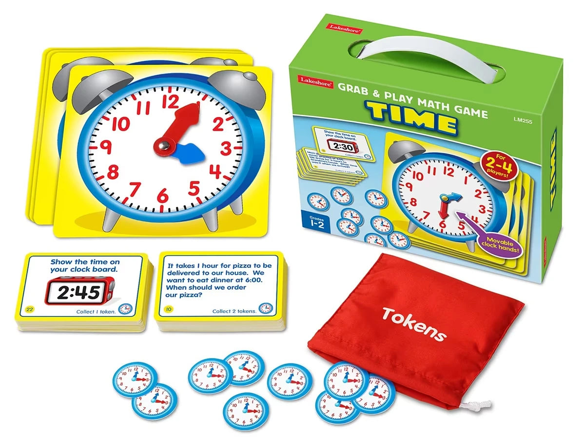 Time Grab & Play Game - Gr. 1-2 - US 1717