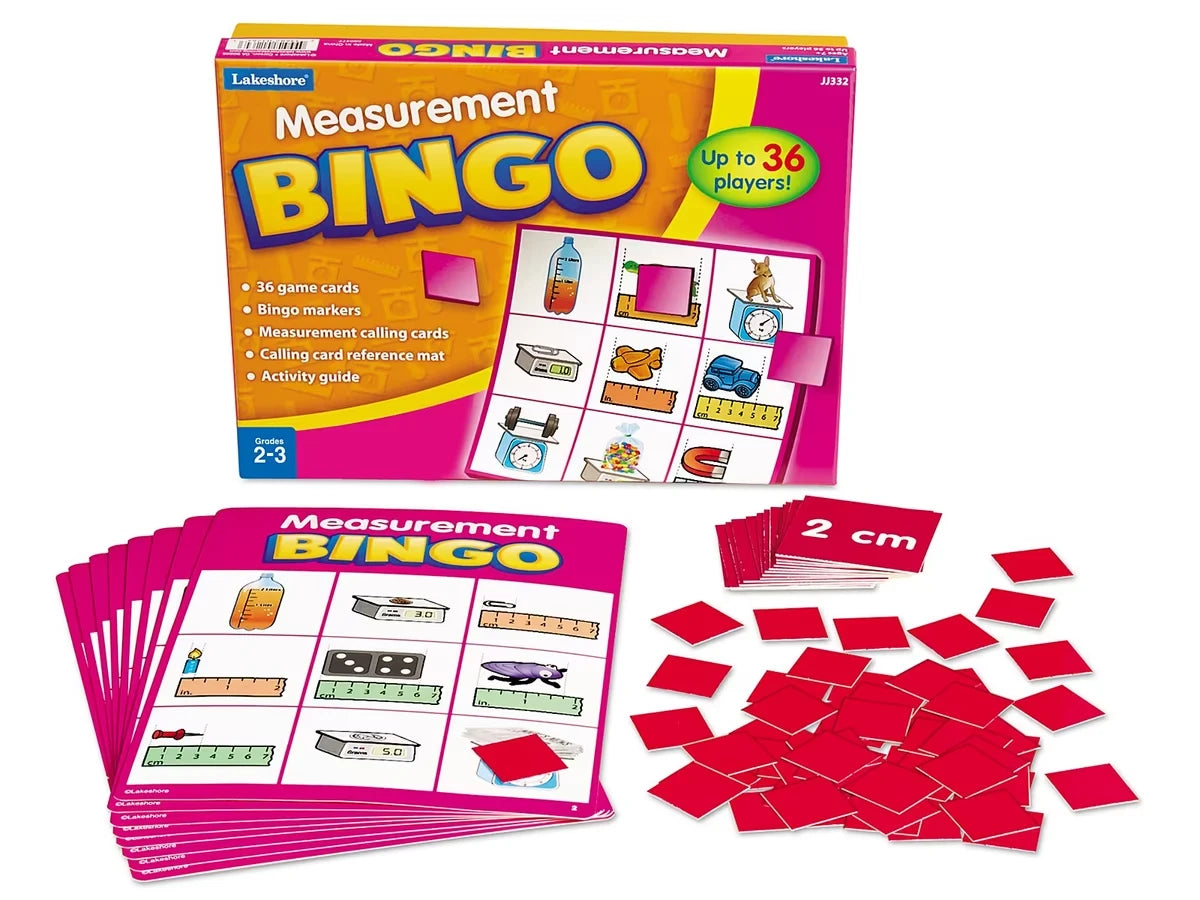 Measurement Bingo - US 6205