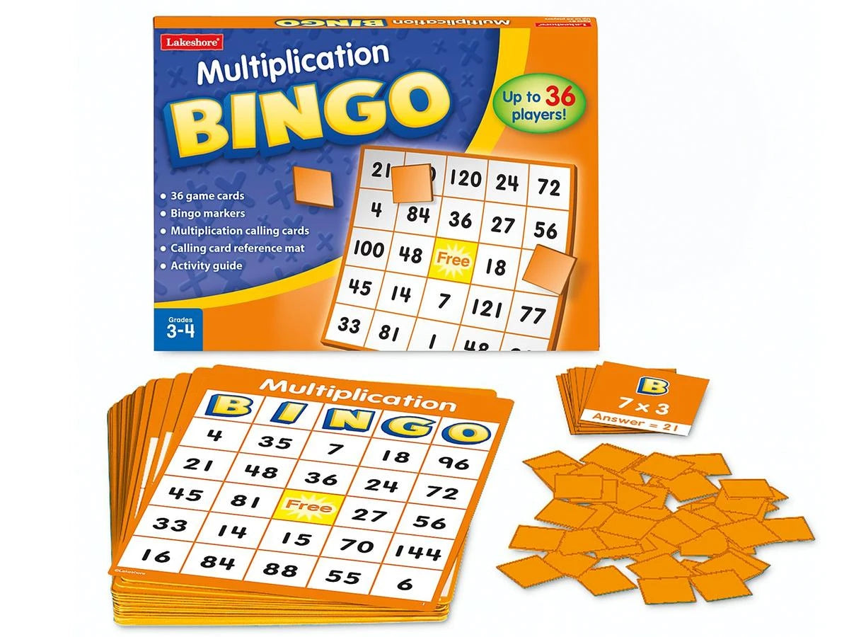 Multiplication Bingo - US 7458
