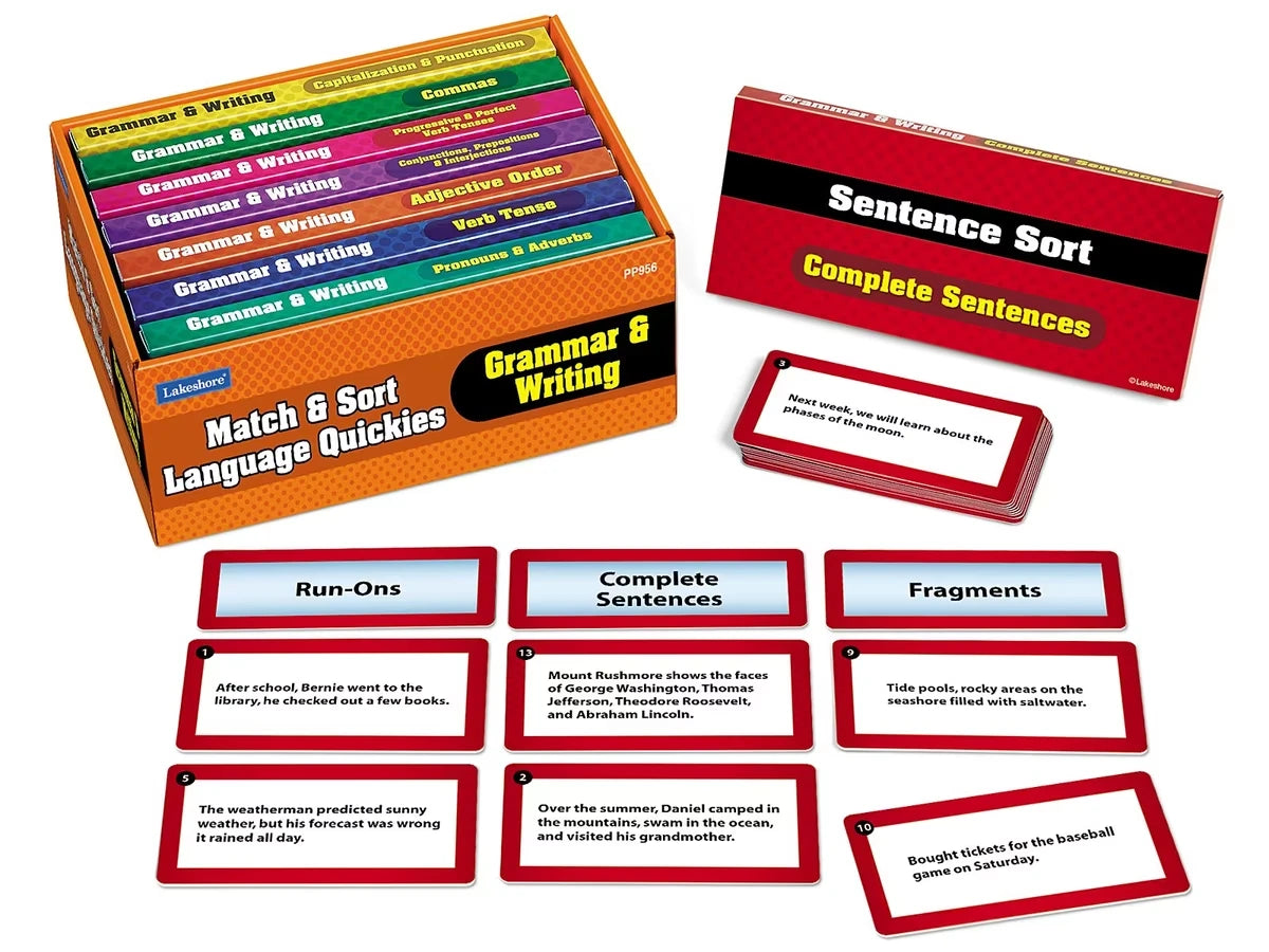 Match & Sort Grammar & Writing Quickies - Gr. 4-5 - US 3026
