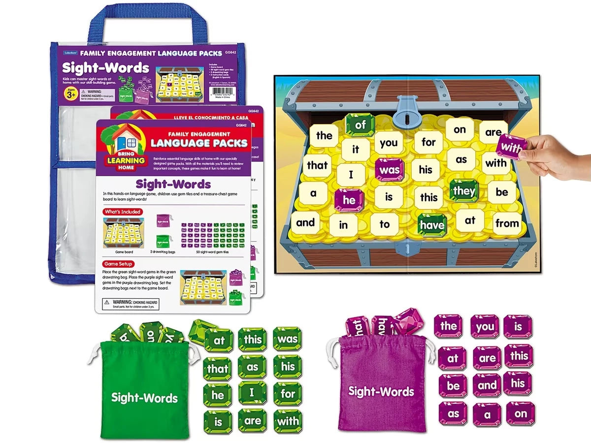 Sight-Words Family Engagement Pack - US 8807