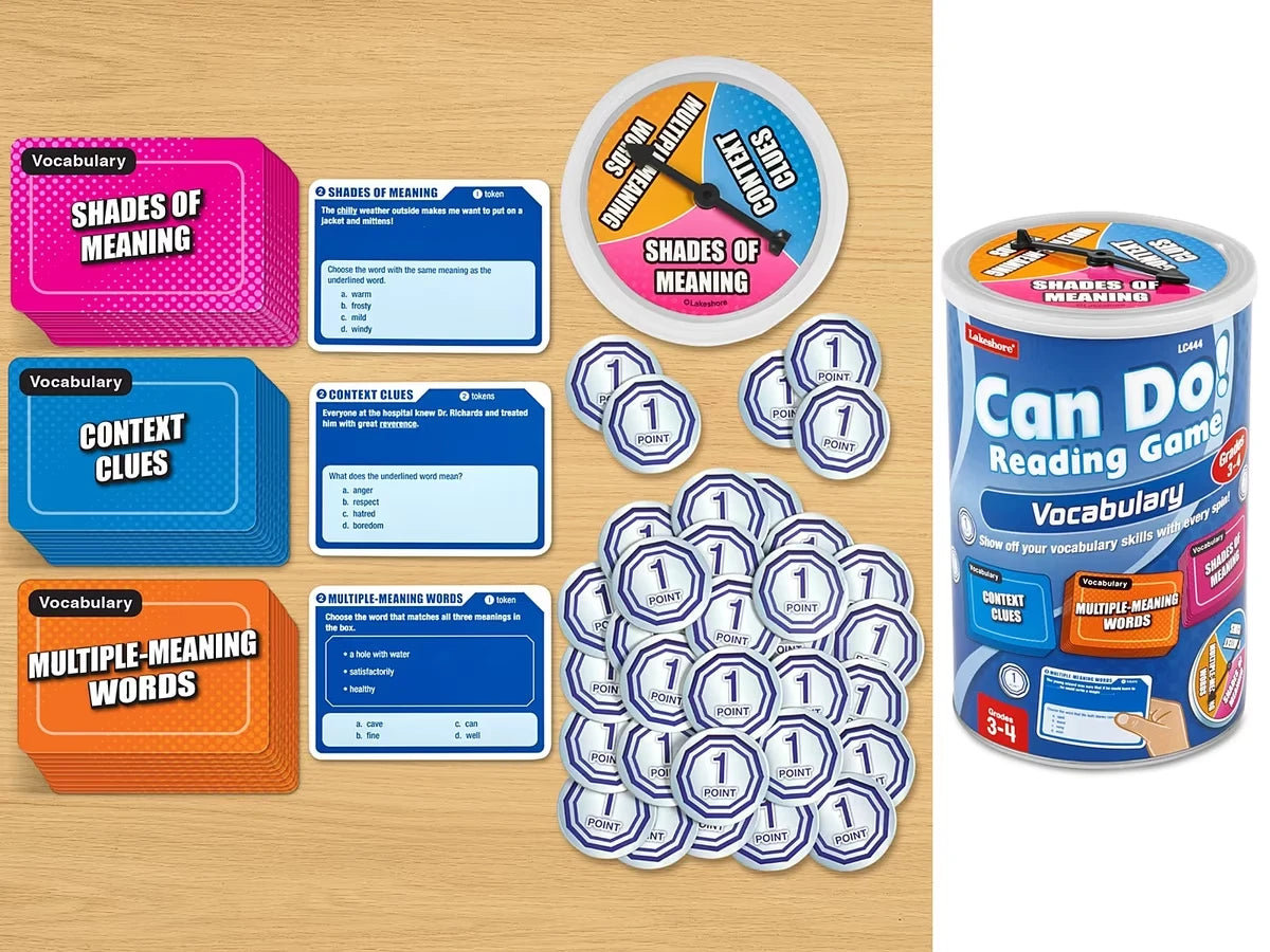 Can Do! Vocabulary Game - Gr. 3-4 - US 2410