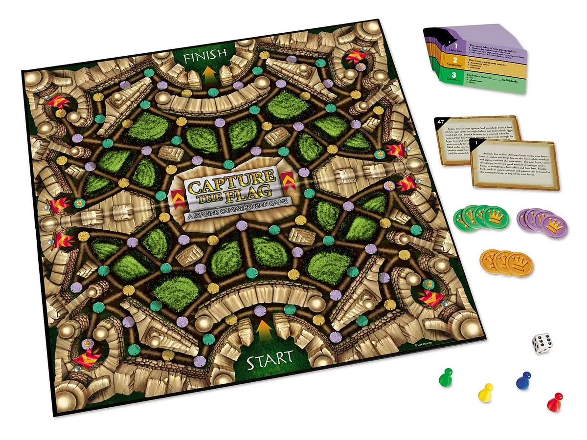 Capture the Flag: Reading Comprehension Game - US 7223