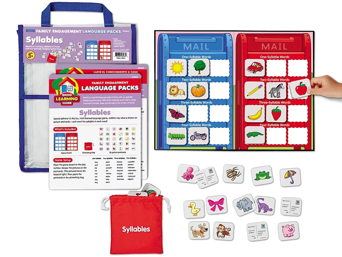 Syllables Family Engagement Pack - US 8288