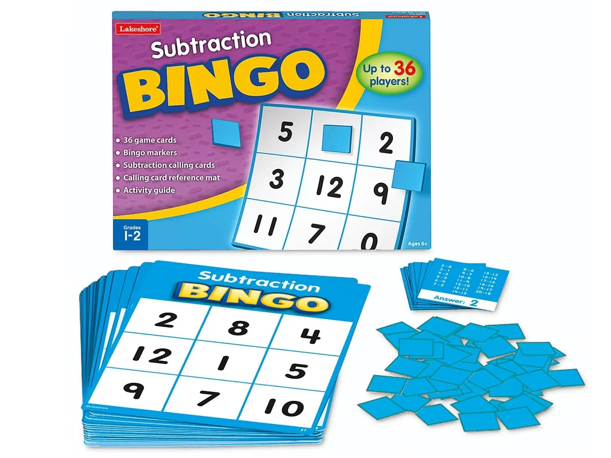 Subtraction Bingo - US 2250