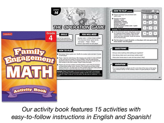 Family Engagement Math Pack - Gr. 4 - US 6364