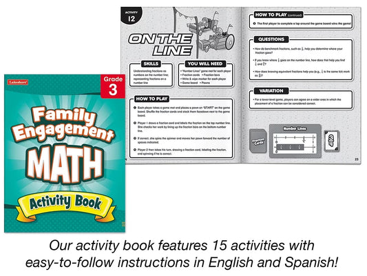 Family Engagement Math Pack - Gr. 3 - US 6724