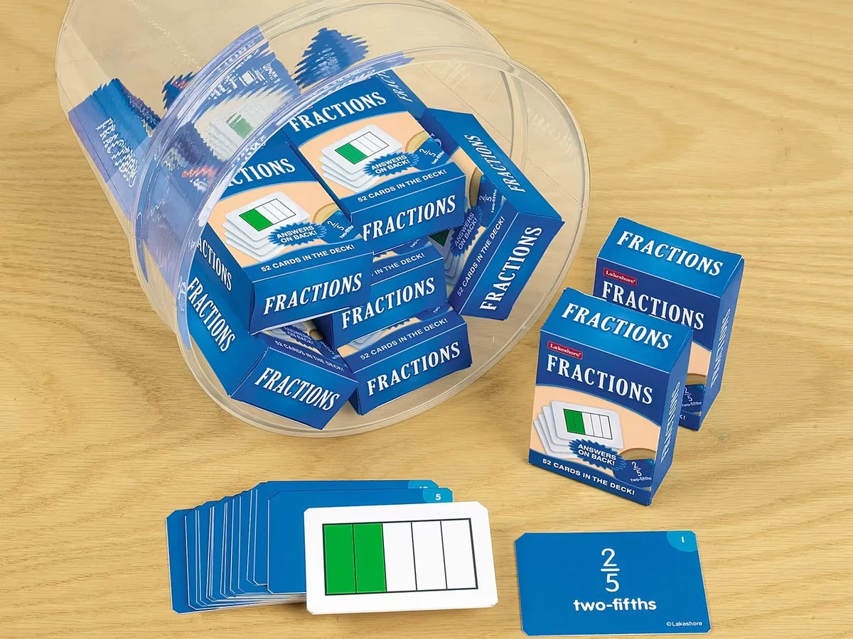 Fractions Practice Cards - US 1208