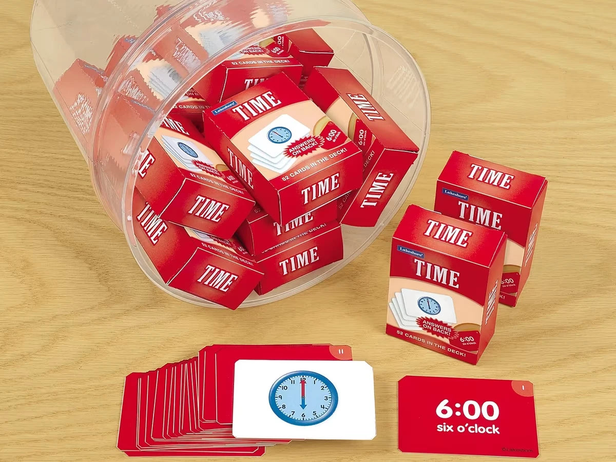 Time Practice Cards - US 8637