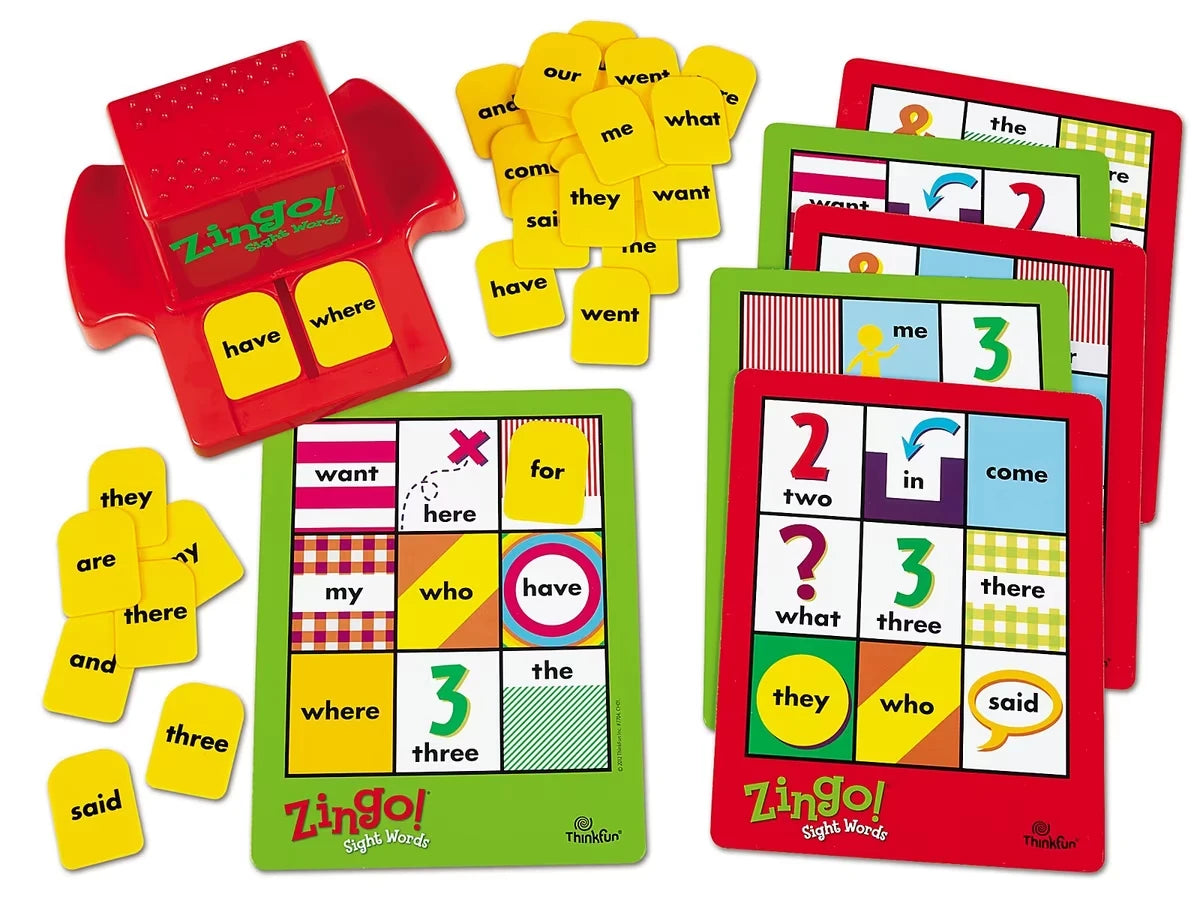Zingo! Bingo Sight-Words Game - US 4546