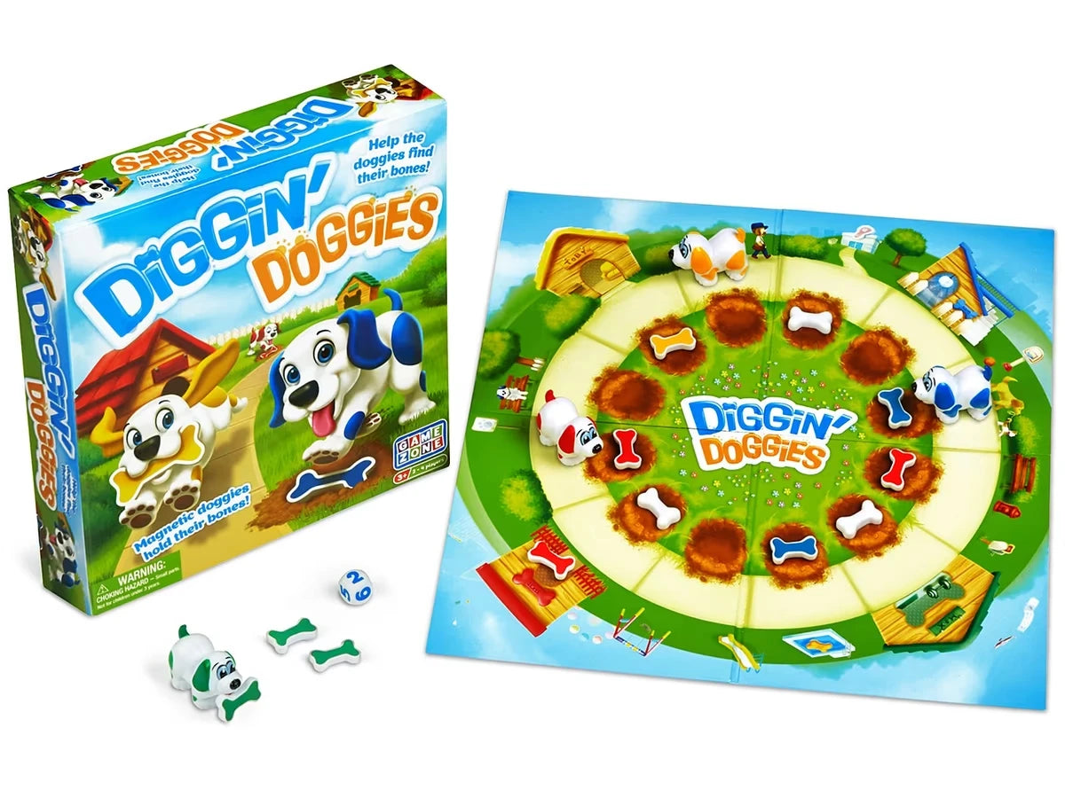 Diggin’ Doggies Color Match Game - US 5434