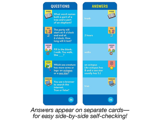 Brain Quest Challenge Cards - Gr. 1 - US 3958