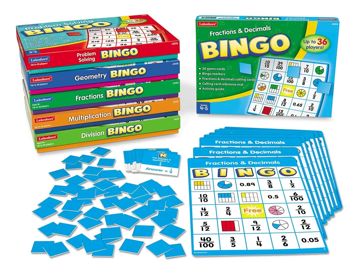 Math Bingo Library - US 1735