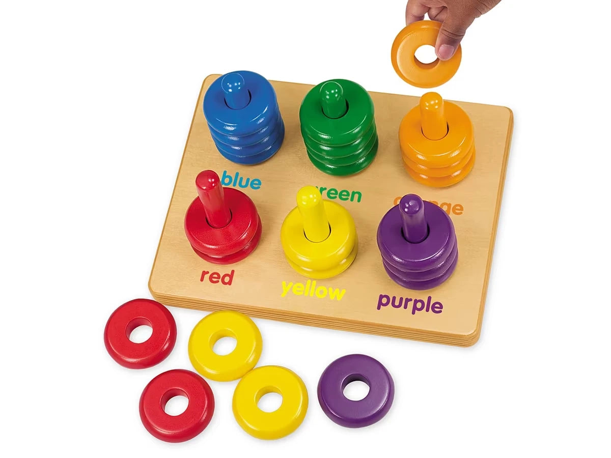 Color Rings Sorting Board - US 6727