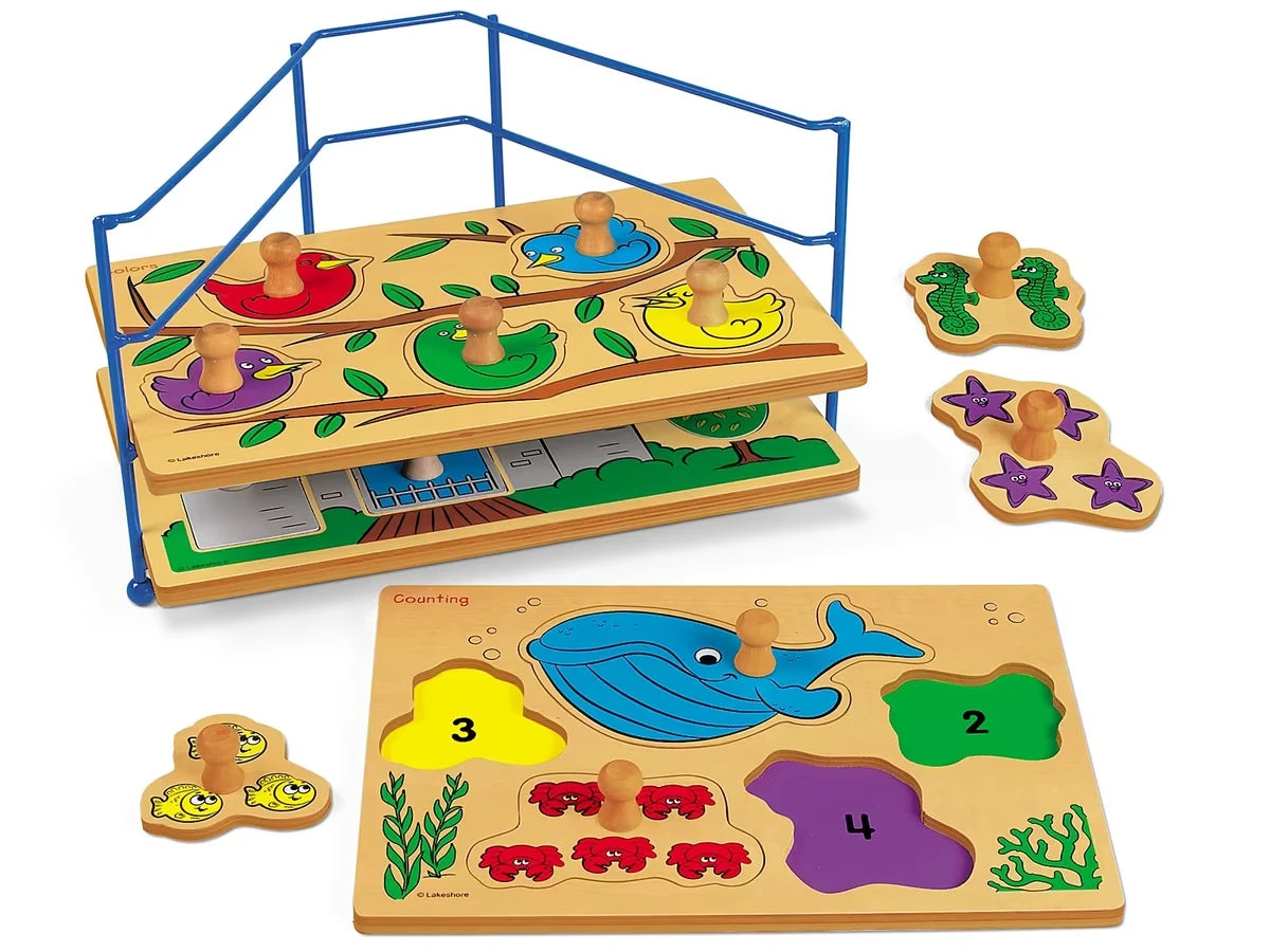 Big Knob Learning Puzzle Set - US 3020
