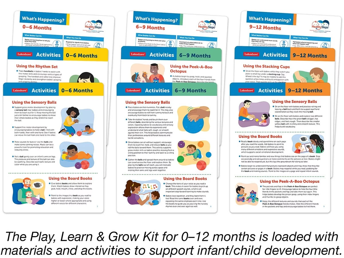 Play, Learn & Grow Kit 0-12 Months - US 3651