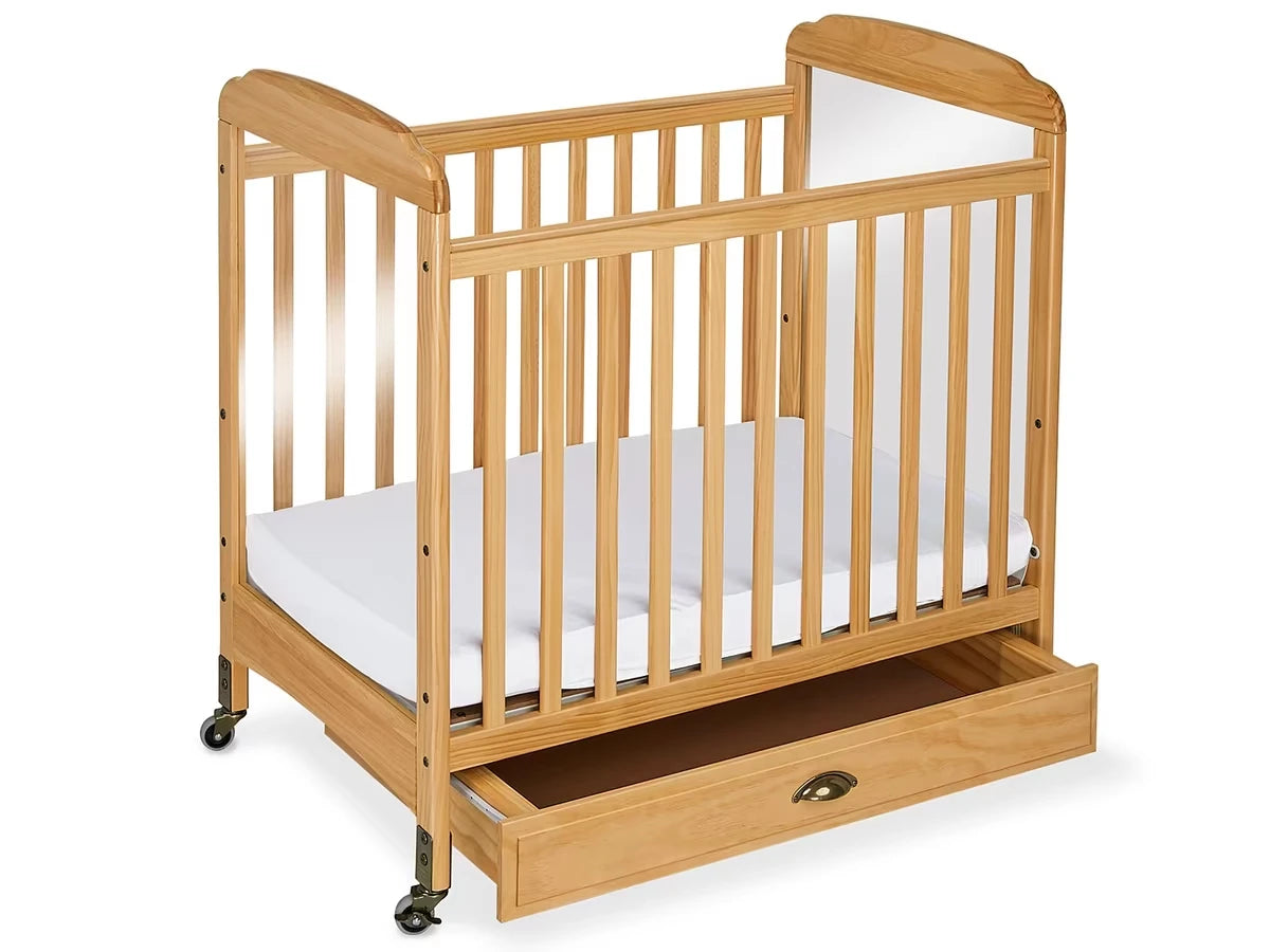 Heavy-Duty Safety Crib with Drawer - US 9828
