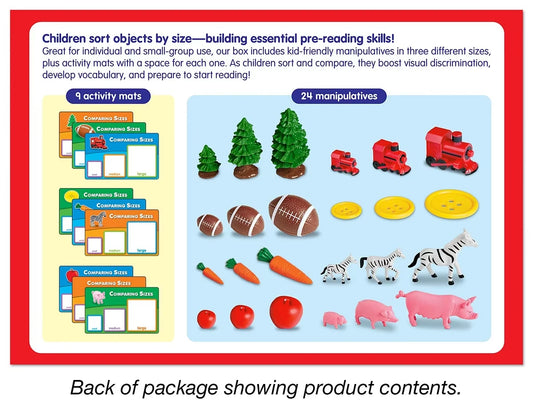 Comparing Sizes Activity Box - US 9590