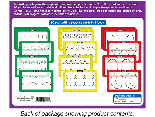 Magic Board Pre-Writing Practice Cards - US 2745