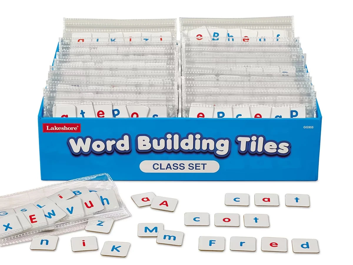 Word Building Tiles Student Packs - Class Set - US 3378