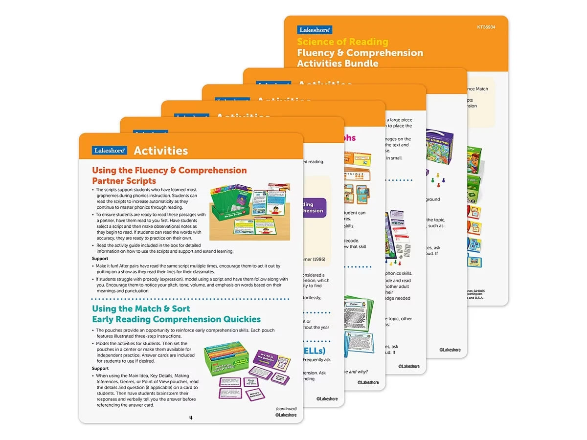 Science of Reading Fluency & Comprehension - Gr. 1-2 - US 3711