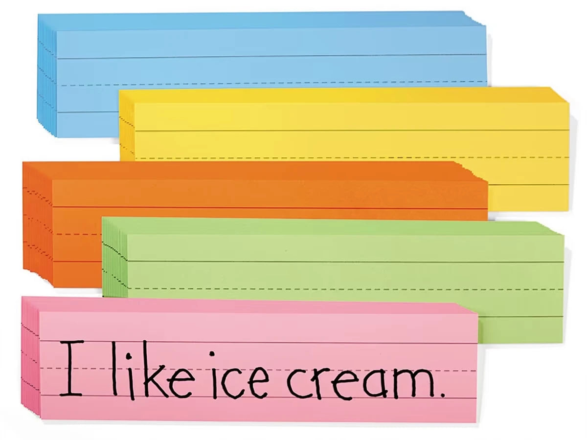 Mini Rainbow Sentence Strips - US 5752