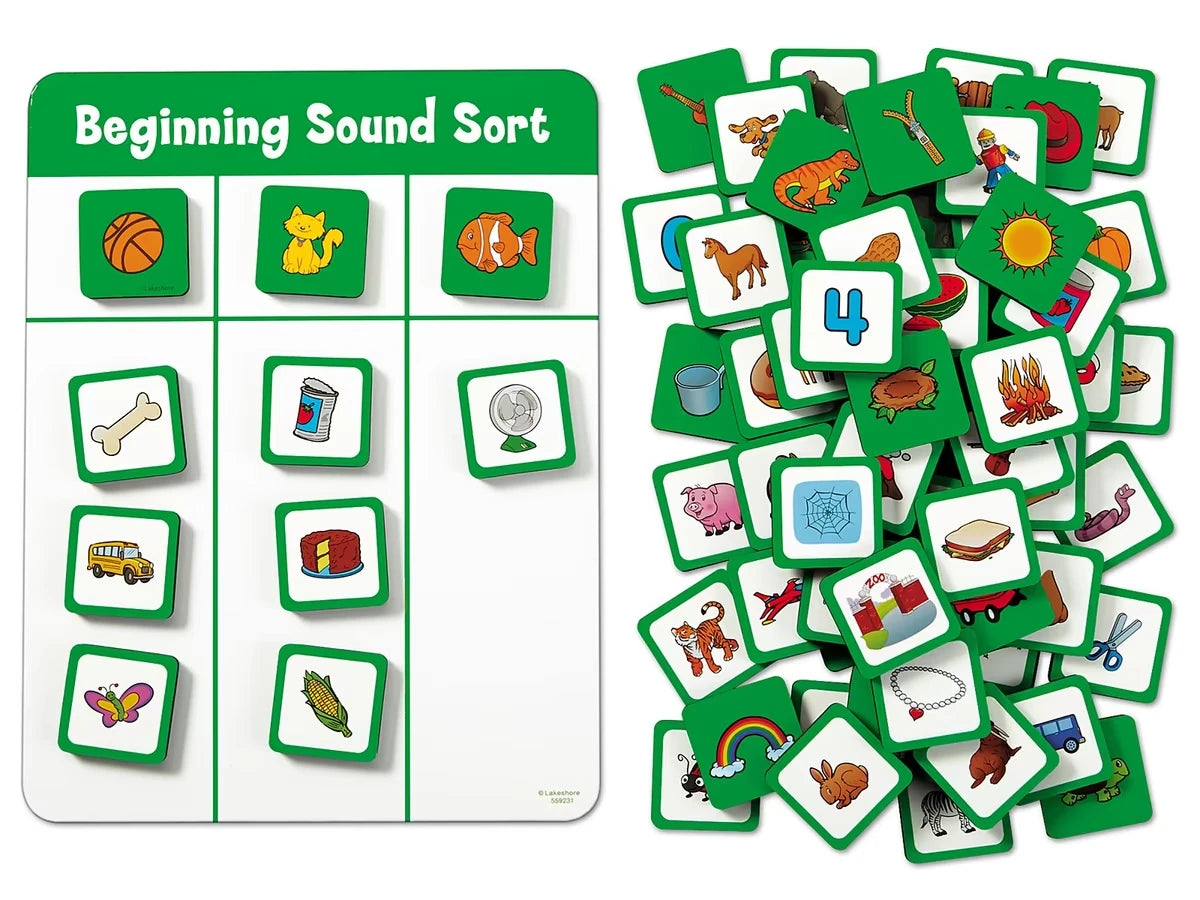 Beginning Sounds Magnetic Sorting Board - US 9616