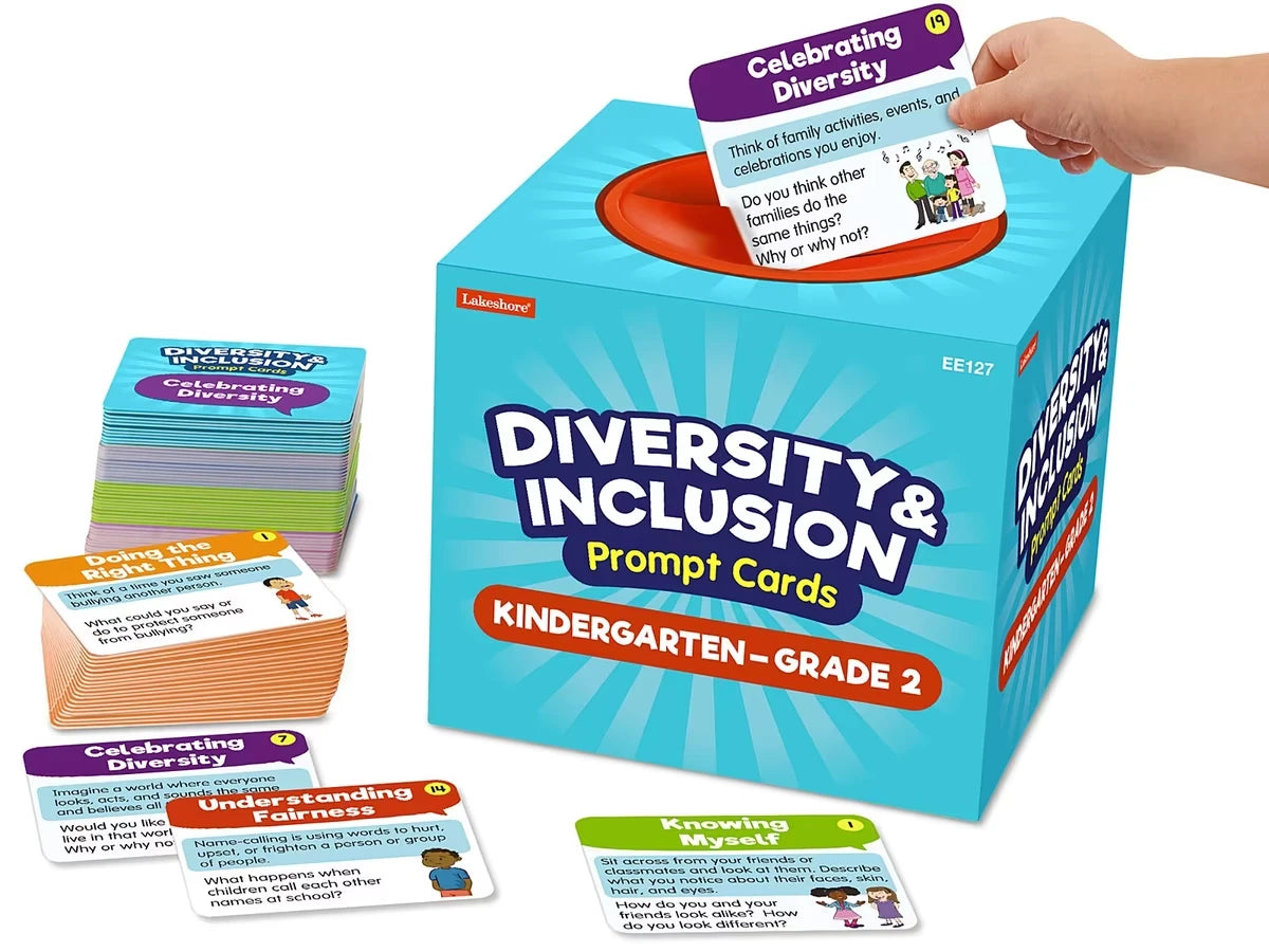 Diversity & Inclusion Prompt Cards - K-Gr. 2 at Lakeshore Learning - US 9911