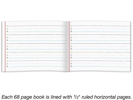 Levels 1-57 Spanish Dictation Books – Set of 10 - US 8522