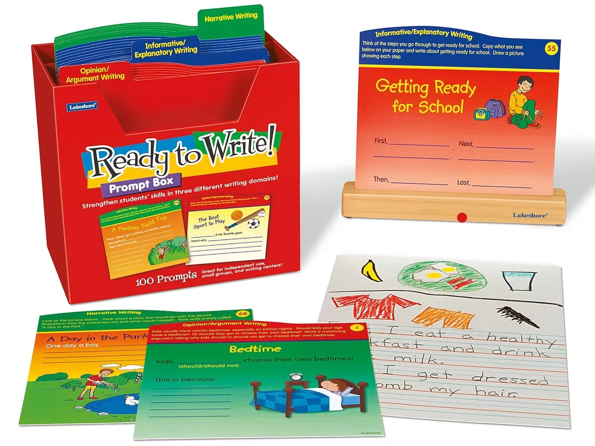 Ready to Write! Prompt Box - Gr. 2-3 - US 6800