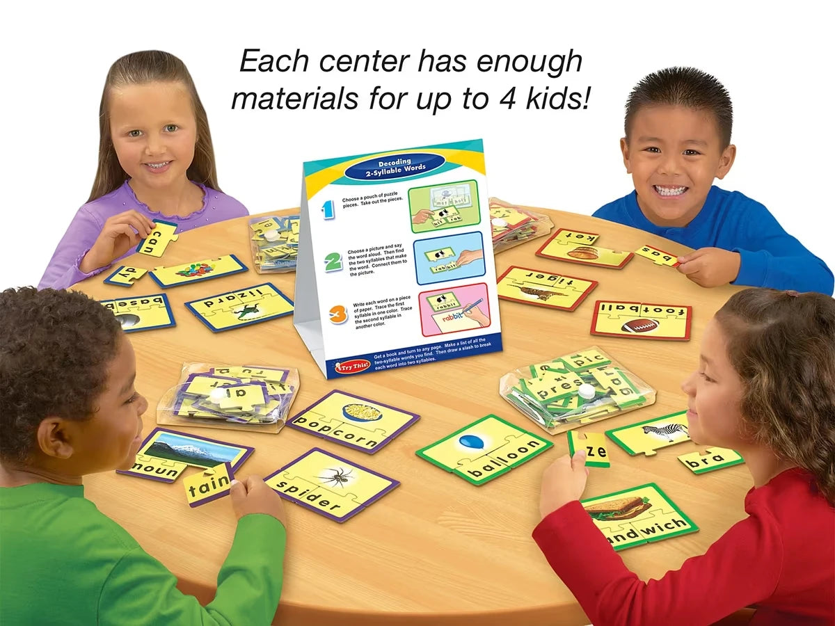 Decoding 2-Syllable Words Instant Learning Center - US 6838