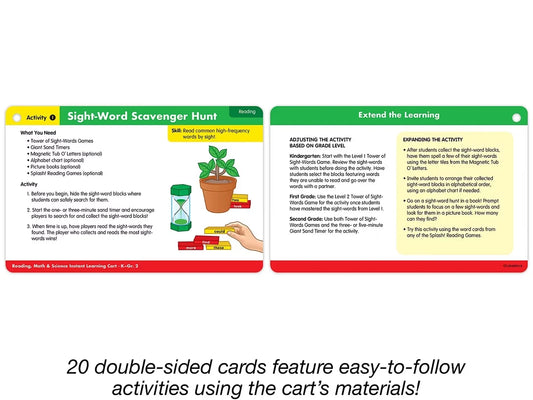 Reading, Math & Science Instant Learning Cart - K-Gr.2 - US 4587